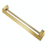Toalheiro Barra Duplo Docol Flat 1013743 Ouro Polido