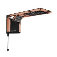 Chuveiro Lorenzetti Acqua Duo Ultra Eletrônico - Preto/Rose Gold