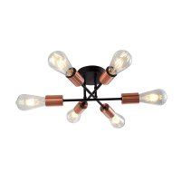 Plafon Quality Kiev 13156 Preto E27 Bivolt