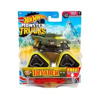 Hot Wheels Monster Trucks  Invader- Mattel