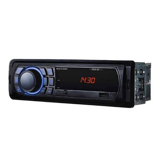 Som Automotivo Multilaser Trip Bluetooth FM USB P3344