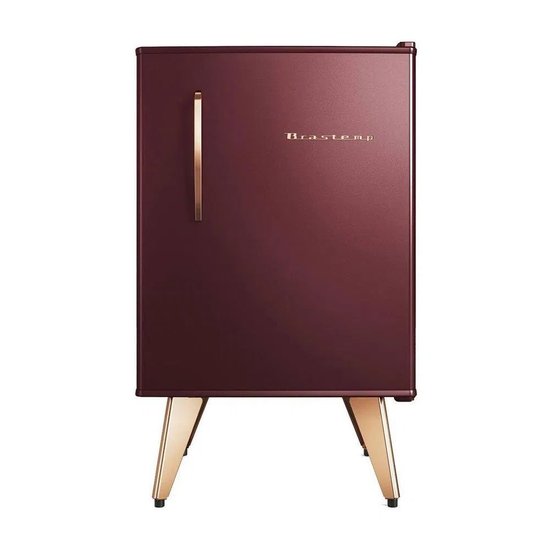 Frigobar Brastemp Retrô 76 Litros Marsala Wine 110V BRA08BGANA