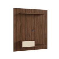 Painel PA01 Para TV até 48 Pol. 1 Porta CRM Off white/Madeirado