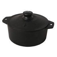 Panela de Ferro Fundido com Tampa de Ferro Fundido 26 cm Pfv260tff