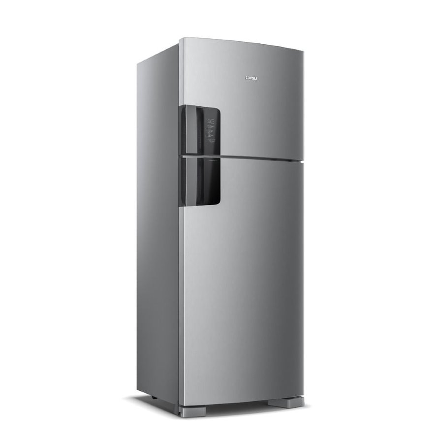 Geladeira Consul Frost Free Duplex 450 litros com Espaço Flex Inox