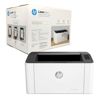 Impressora HP 107W, Laser, Monovolt 110V, Monocromática, Wi-Fi, Porta USB 2.0 - 4ZB78A