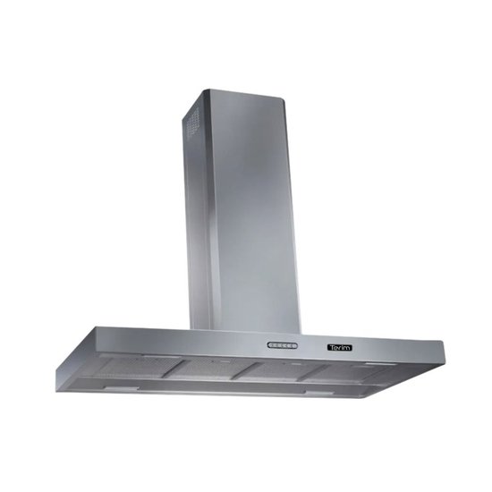 Coifa Terim Ilha -Teto Retangular inox 120 Cm