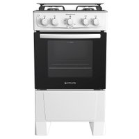 Fogão de Piso Atlas 4 Bocas Acendimento Automático Monaco Plus - Branco