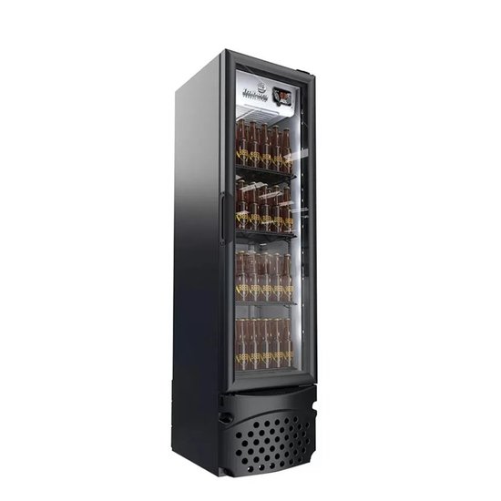 Cervejeira Imbera 229 Litros Porta de Vidro Preta 110V CCV144PV