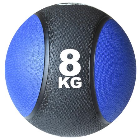 Bola Medicinal Medicine Ball 8kg Ahead Sports Preto