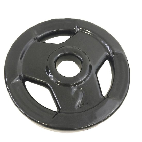 Anilha Sport Emborrachada Furo Standad Ahead Sports 2kg Pret