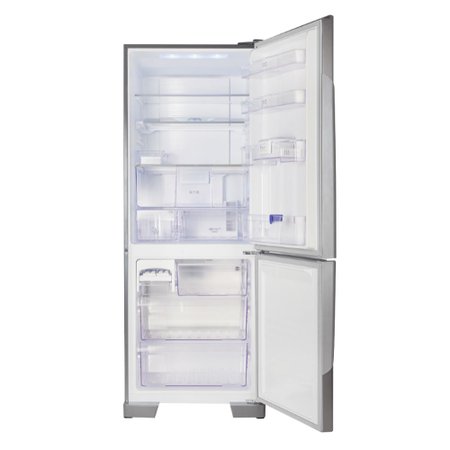 Refrigerador Panasonic BB53 Inverter Bottom Freezer 425L 2 Portas Aço Escovado Frost Free 220V NR-BB53PV3XB