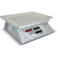 Balança Computadora Ramuza Branca Bivolt 30Kgx10g DCR Led com Bateria