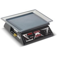 Balança Computadora Ramuza Preta Bivolt 15Kgx5g DCR Led com Bateria