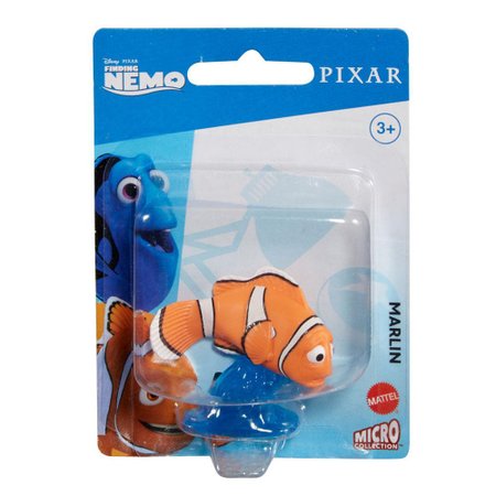 Mini Figura Pixar Procurando Nemo Marlin - Mattel