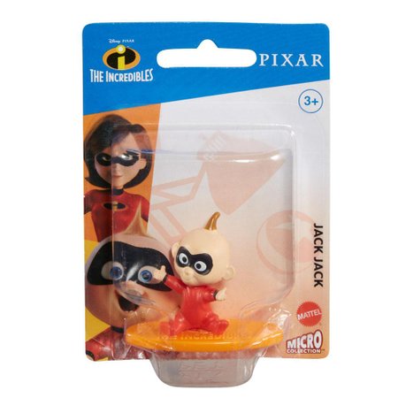 Mini Figura Pixar Os Incríveis Zezé - Mattel