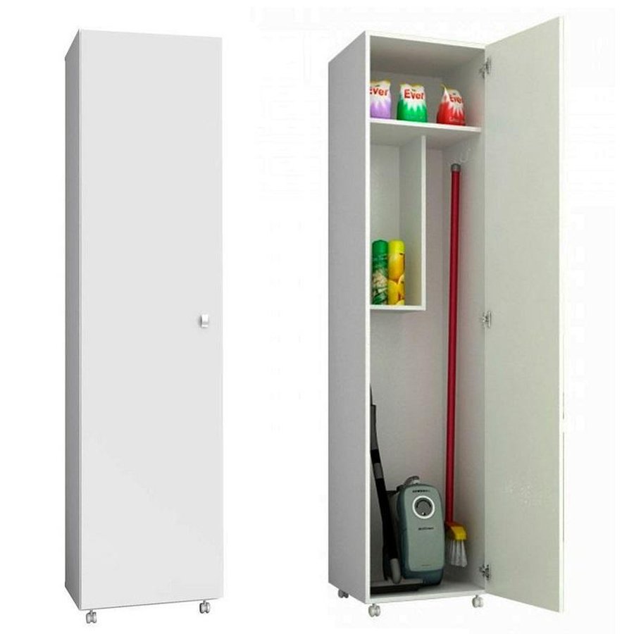 Armário para Lavanderia Multifuncional Branco AM3100