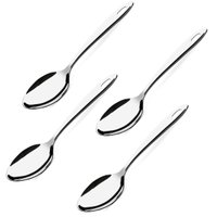 Kit 4 Colheres de Inox Para Arroz Servir Pegar Colher De Cozinha Brinox