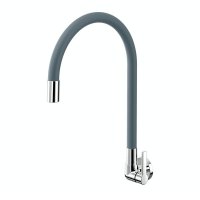 Torneira Docol Galiflex 967463 de Parede Cinza