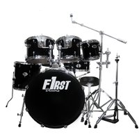 Bateria Acústica 3T Preto NY-F1RST DRUMS