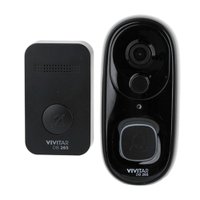 Câmera Inteligente para Segurança Wifi, Full Hd 1080P e Resistente a Água - Preta