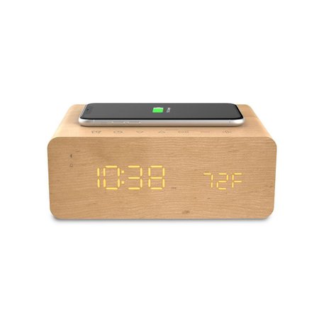 Relógio Despertador Digital Charge Time Ion Isp99 Bluetooth com Carregador P Celular