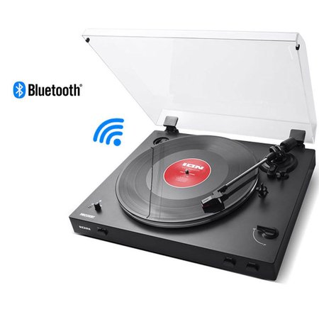 Toca-Discos com Conversão para o Formato Digital e Saída Bluetooth para Alto-Falantes