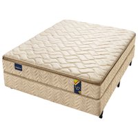 Conjunto Box Casal Molas Ensacadas Americanflex Lumi Amx 138x188x68cm