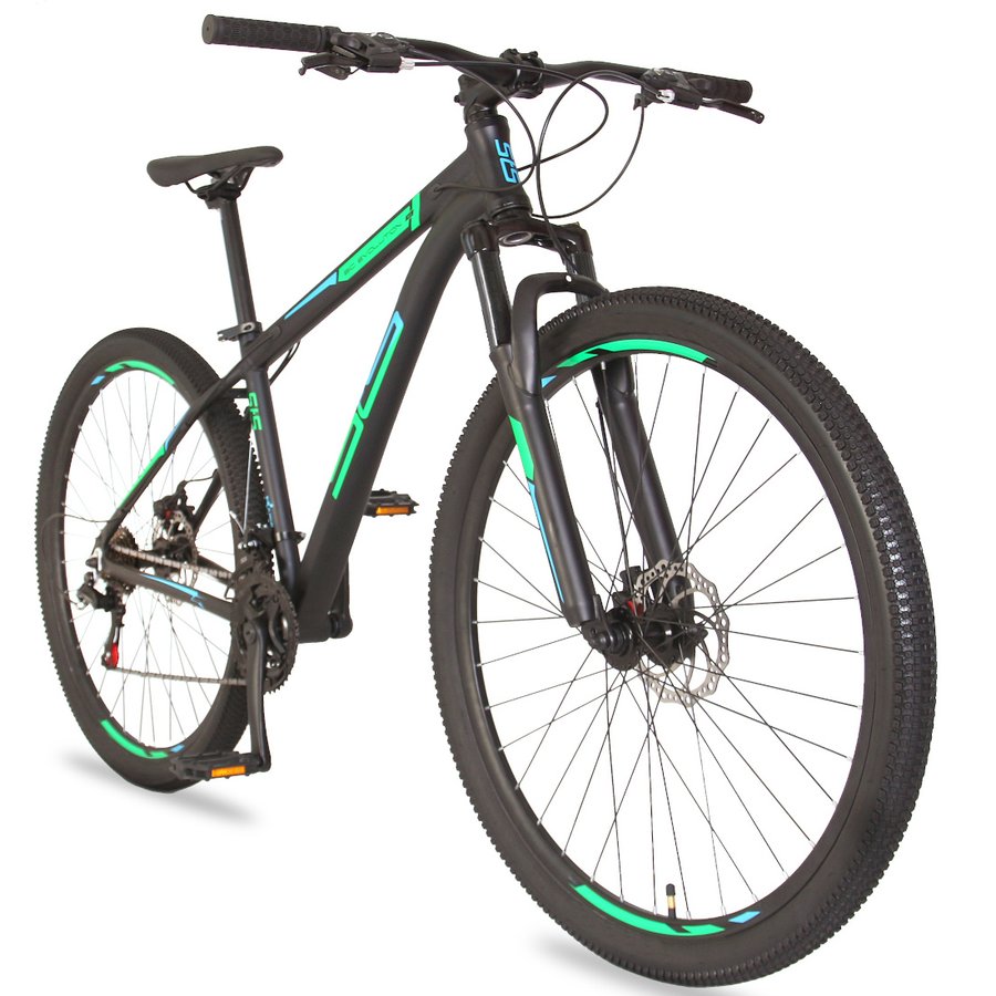 Bicicleta Aro 29 Alumínio 21v Shimano Big Evolution 3.0 Preto Fosco ...