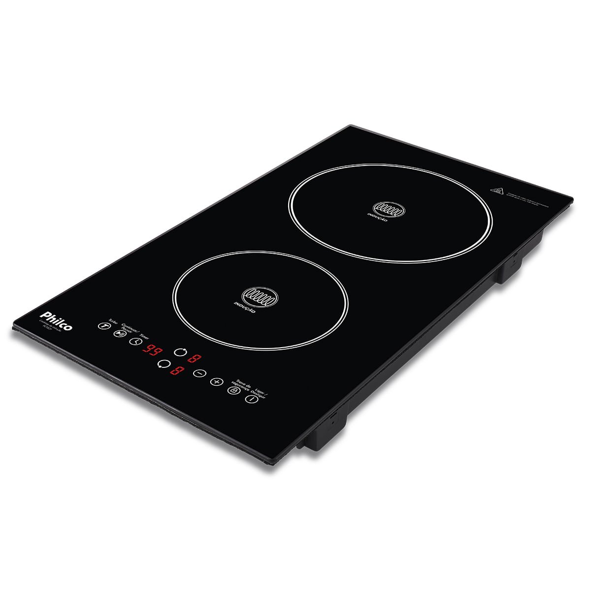Cooktop de Indução Philco 2 bocas PCT02P 9 Potências