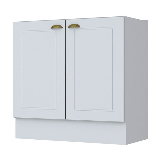 Balcão de Cozinha Henn Americana 80 cm sem Tampo 2 Portas - C355-05 - Branco