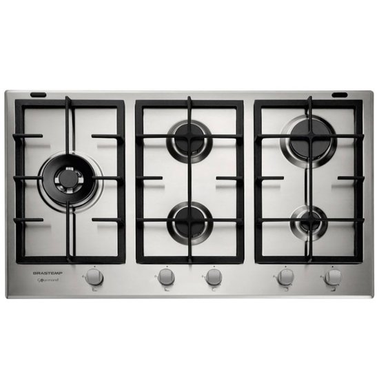 Cooktop Brastemp 5 Bocas Superautomático Gourmand BDK90DR