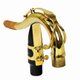 Kit Saxofone Tenor TS 200 Laqueado New York + Estante de Partitura S2