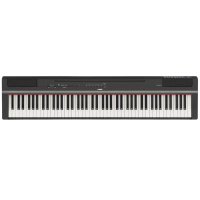 Piano Digital P 125 B Preto 88 Teclas Sensitivas com Fonte e Pedal Sustain Yamaha