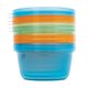 Conjunto 6 Potes para Papinha com Tampa Colorido 250ml BPA Free Buba
