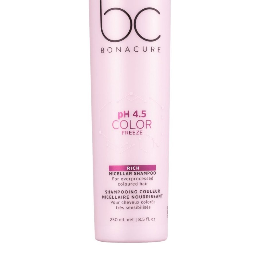 Schwarzkopf BC pH 4.5 Color Freeze Micellar - Shampoo sem Sulfato 250ml
