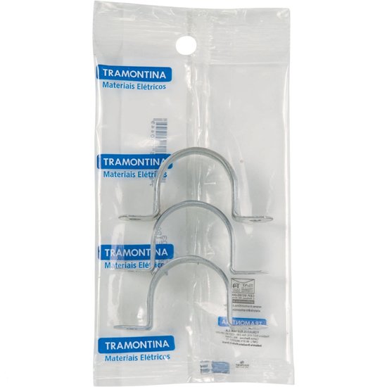 Abraçadeira tipo U 3/4" - Embalagem com 3 unidades Tramontina