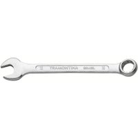 Chave Combinada 10 mm Tramontina Basic com Corpo em Aço Especial Cromado Tramontina