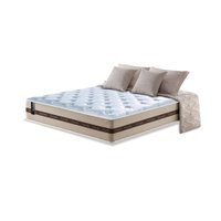 Colchão Queen de Molas Ensacadas com Espuma D26 Cama Inbox Select Basic 158x198x26 Bege