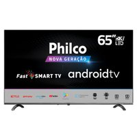 Smart TV Philco 65” PTV65Q20AGBLS 4K LED Android - Netflix