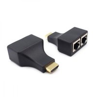 Extensor HDMI 3D 30m via cabo de rede UTP RJ45 Giga Security - SE210