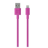 Smartogo Cabo Lightning Blindado 1.2 Metros- Wi400 Multilaser - Rosa