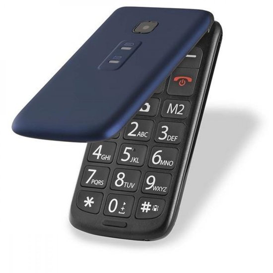 Celular Flip Vita Dual Chip Mp3 Fm Azul Multilaser - P9020