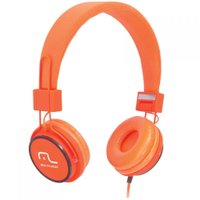 Fone de Ouvido Multilaser com Microfone Headfun laranja P2 PH086