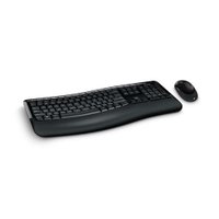 Microsoft Teclado E Mouse Sem Fio Comfort Usb Preto PP400005