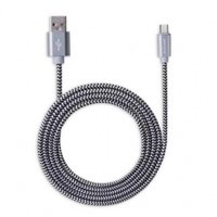 Cabo Usb Type C Preto 1,5M Nylon - WI345