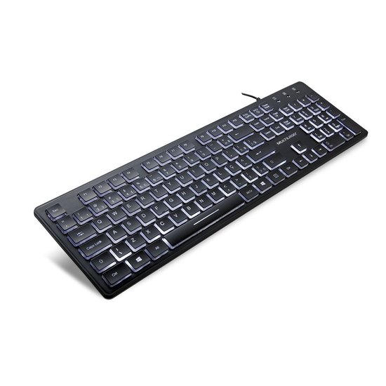 Teclado Multilaser Iluminado Office - TC218