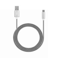 Cabo Metálico Type-C  Carregamento 2A 1M de Comprimento Multilaser - WI391