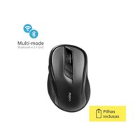 Mouse Rapoo M500 Bluetooth e 2.4 Ghz Black Com Pilha Ra013