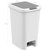 Lixeira de Cozinha Click e Pedal Cesto de Lixo para Banheiro 20 litros Double Coza Branca